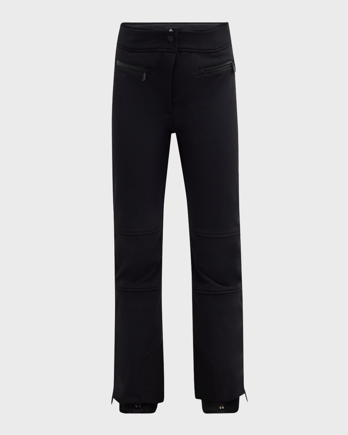 stretch fitted ski trousers