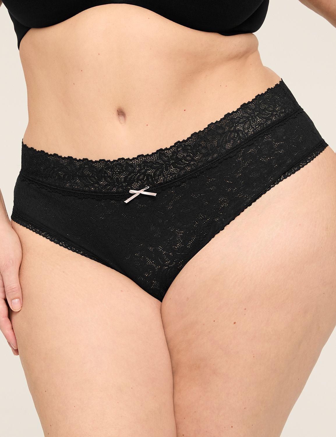 stretch lace cheeky panty