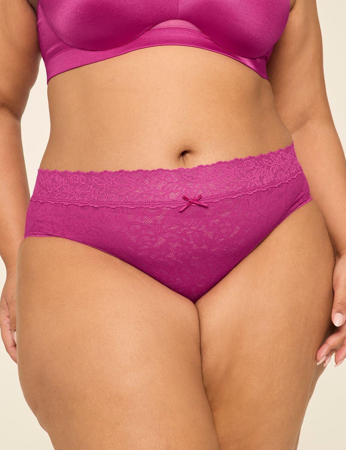 stretch lace hipster panty