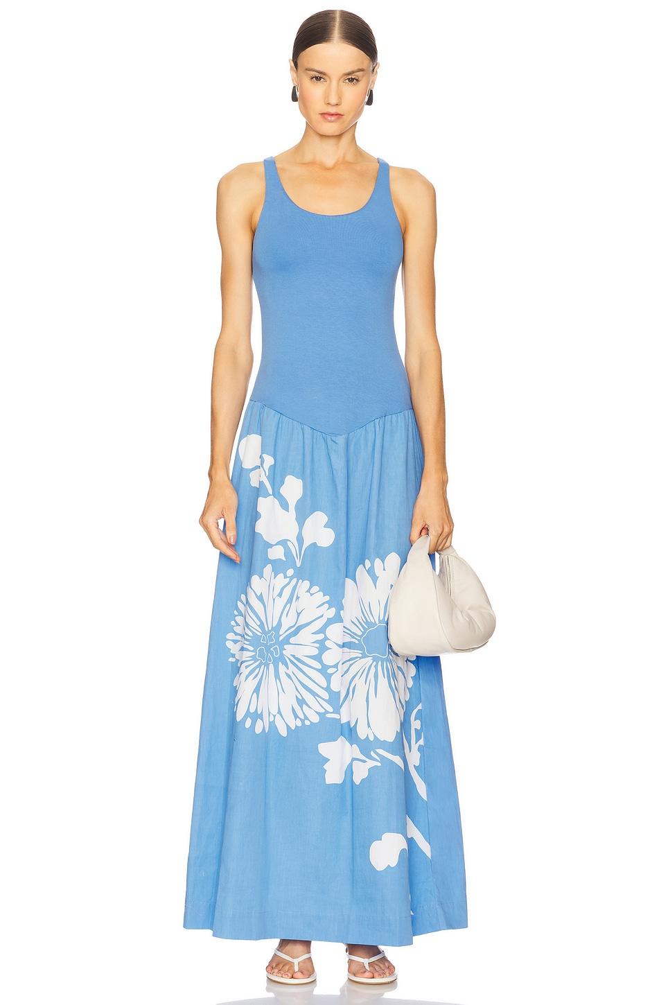 stretch singlet maxi dress