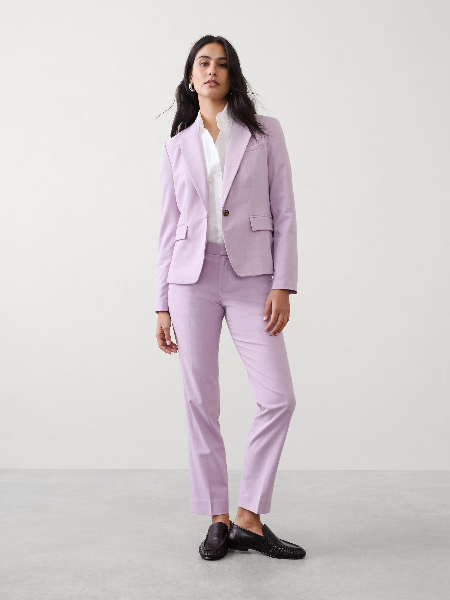 stretch twill classic blazer