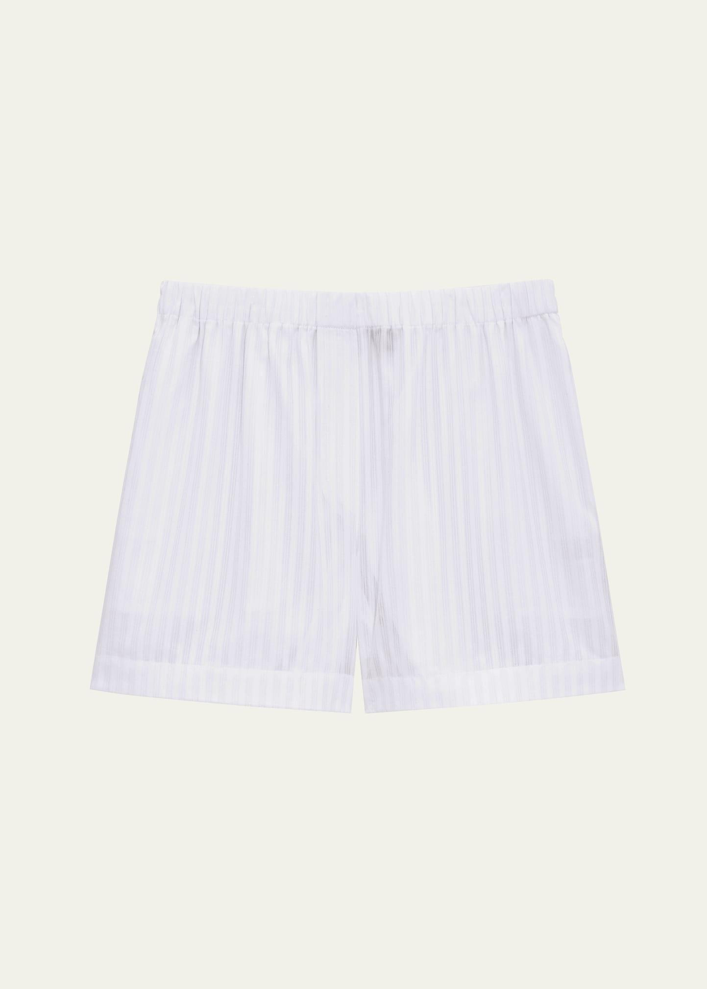 stripe boxer shorts