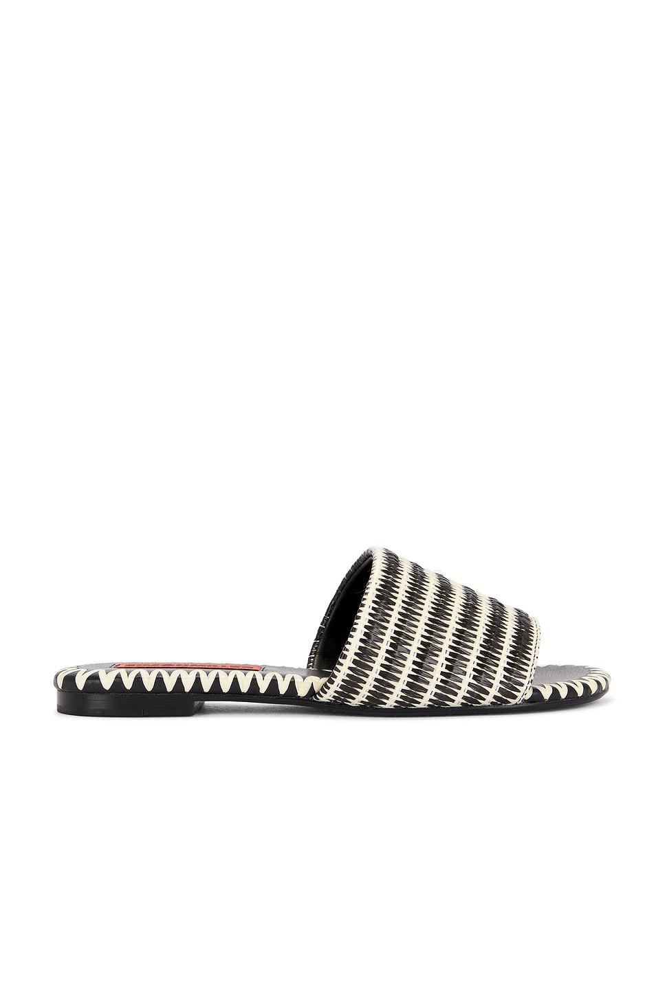 stripe salerno sandal