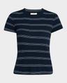 stripe short-sleeve crewneck tee