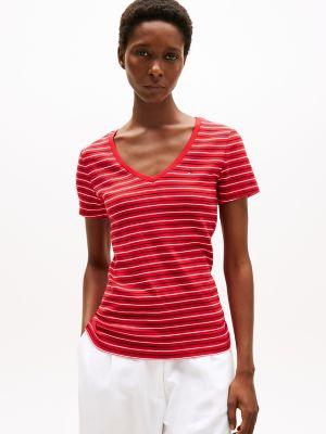 stripe v-neck favorite t-shirt