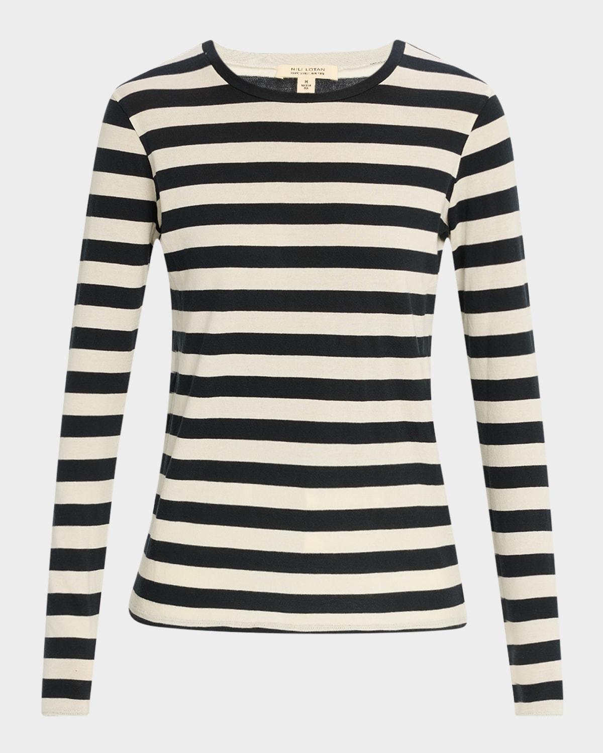 striped long sleeve t-shirt