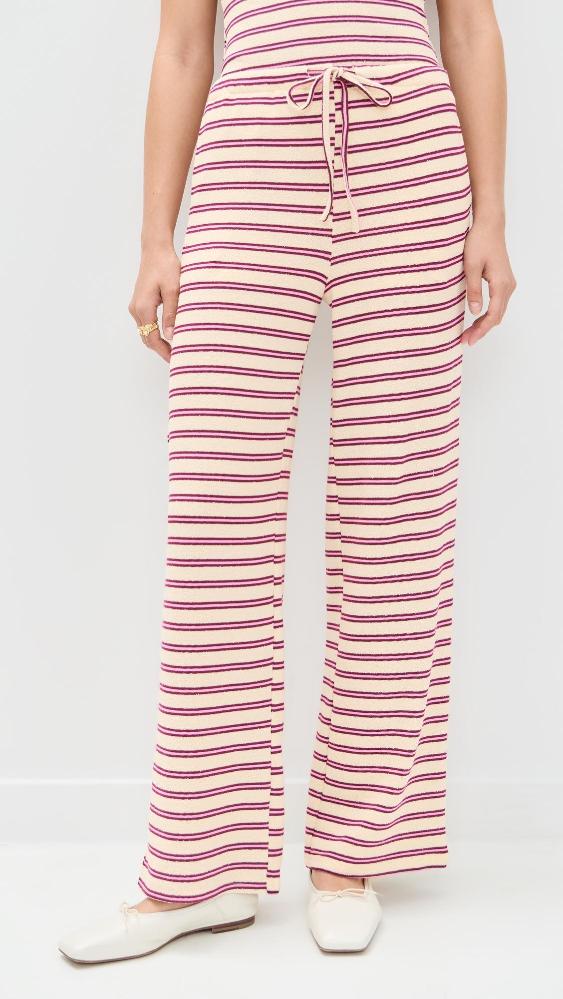 striped pants