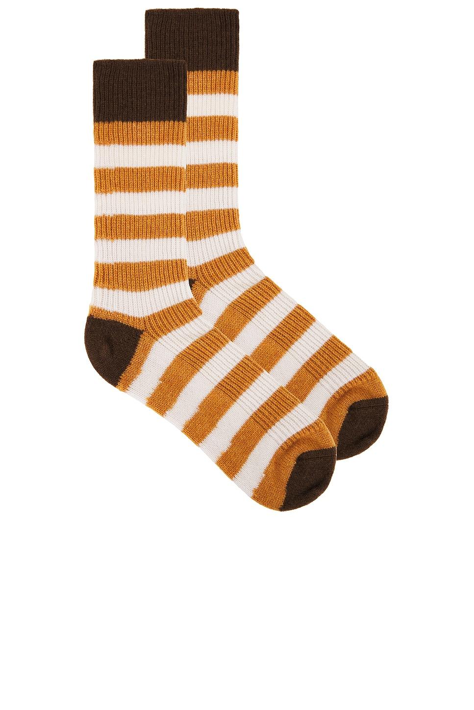 striped soft socks