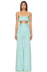 structured bandeau crop top