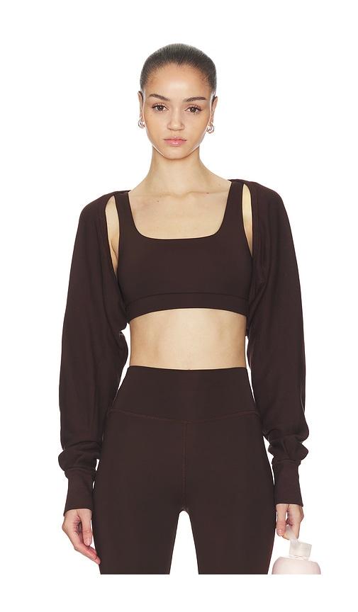 strut-this the shrug in brown.