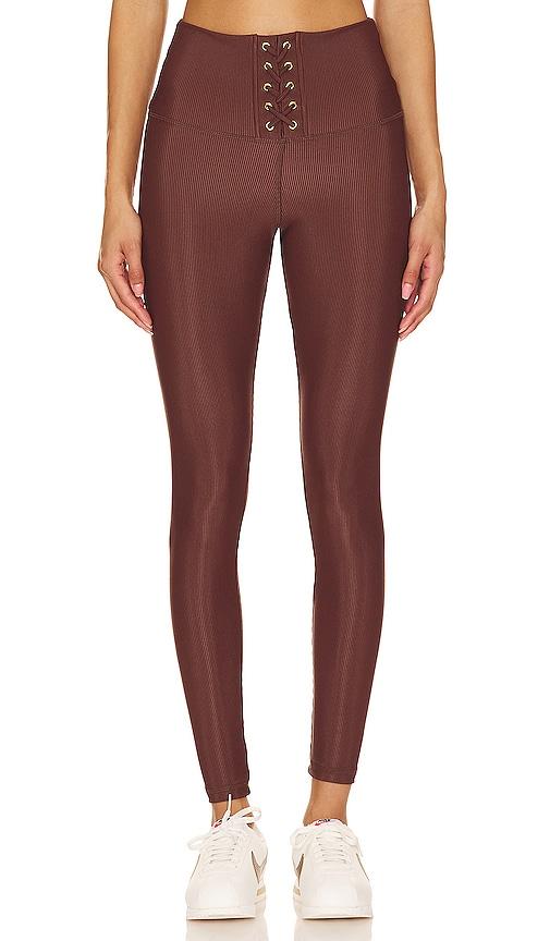 strut-this x chantelle paige-mulligan the liam ankle legging in chocolate.