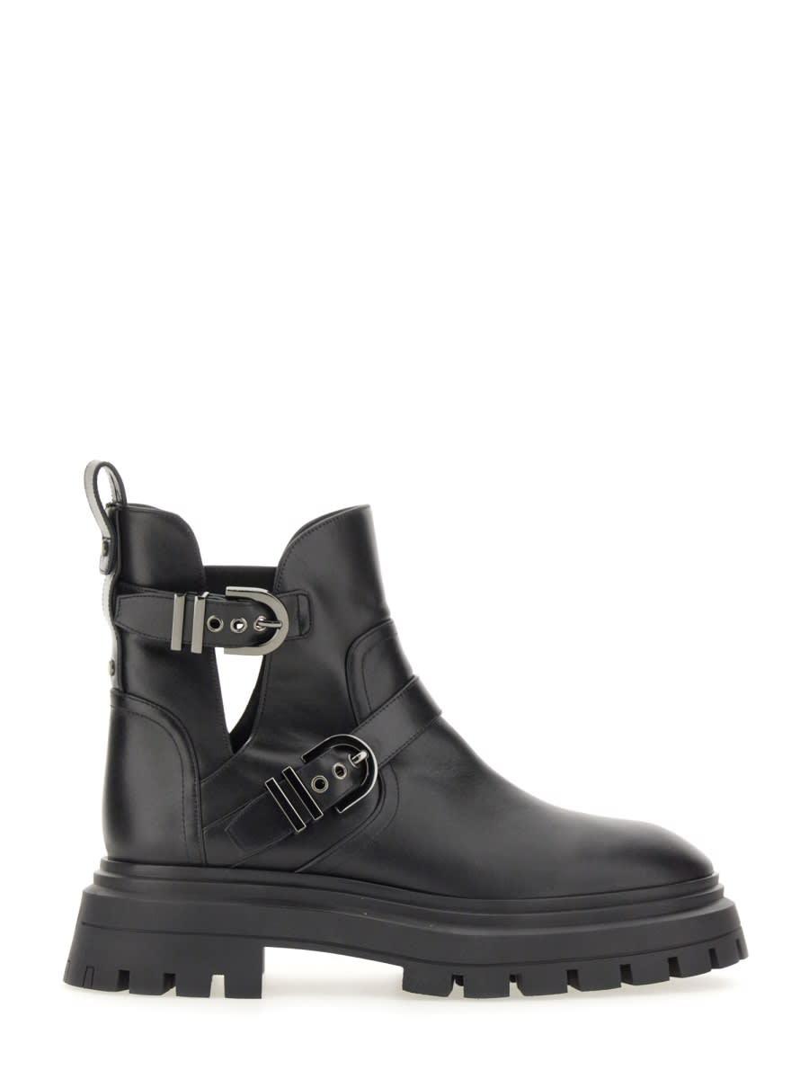 stuart weitzman maverick bedford motorcycle boot