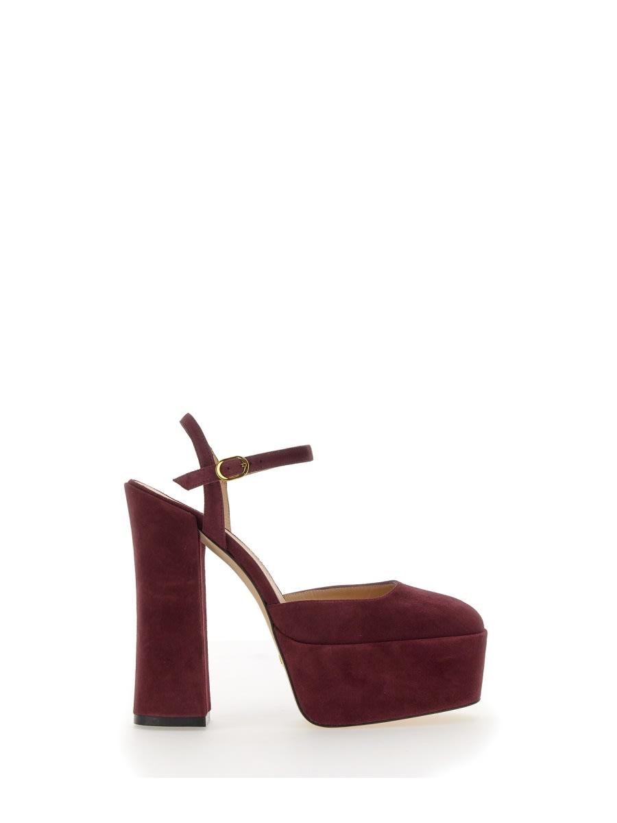 stuart weitzman pump in suede