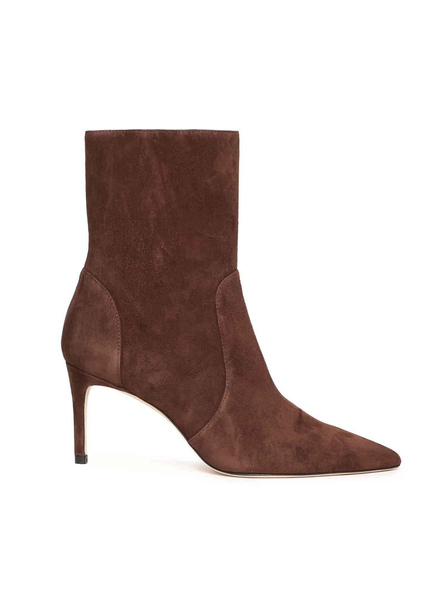 stuart weitzman stuart power suede ankle boot