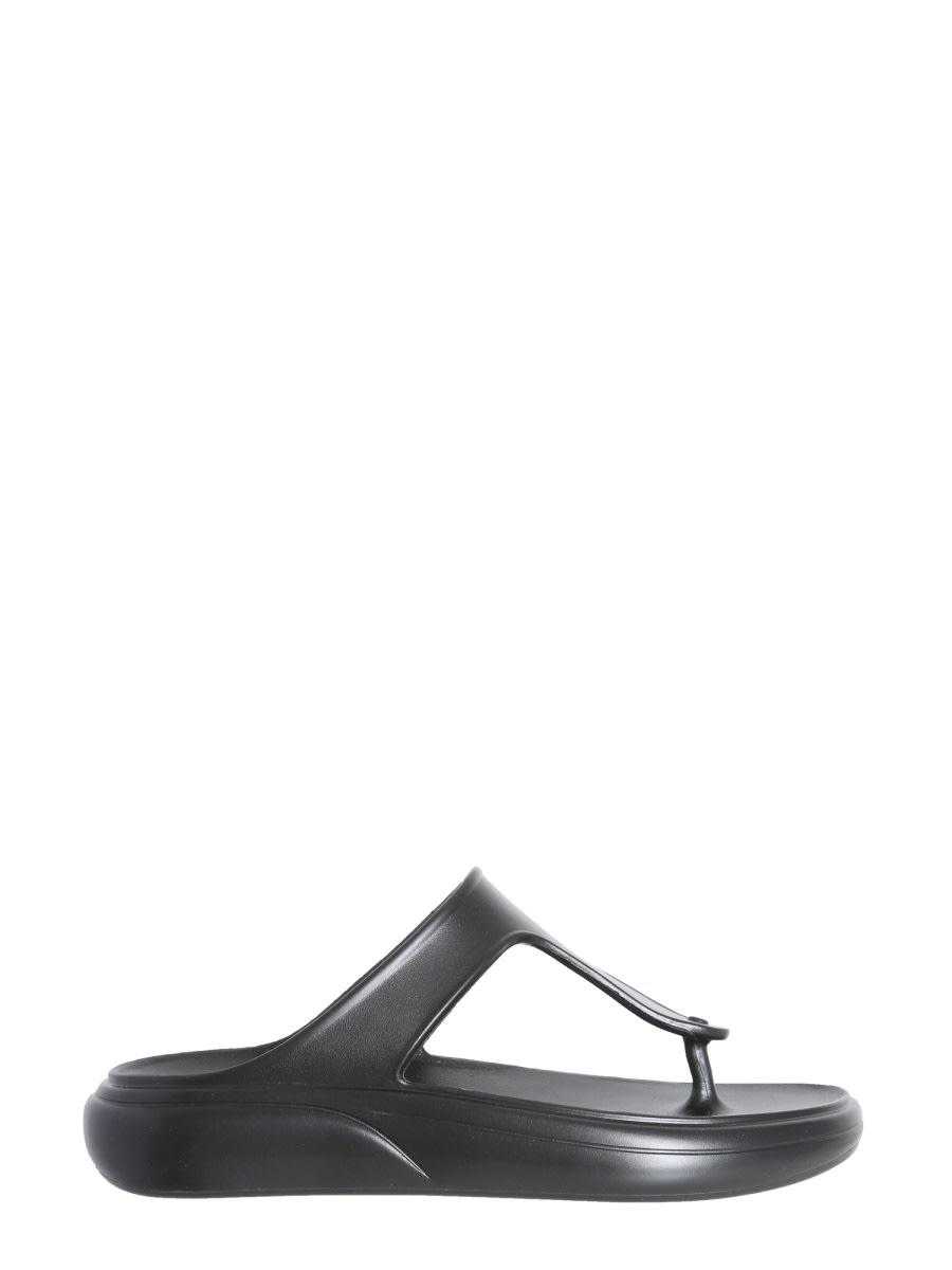 stuart weitzman stuflex t-strap slide sandal