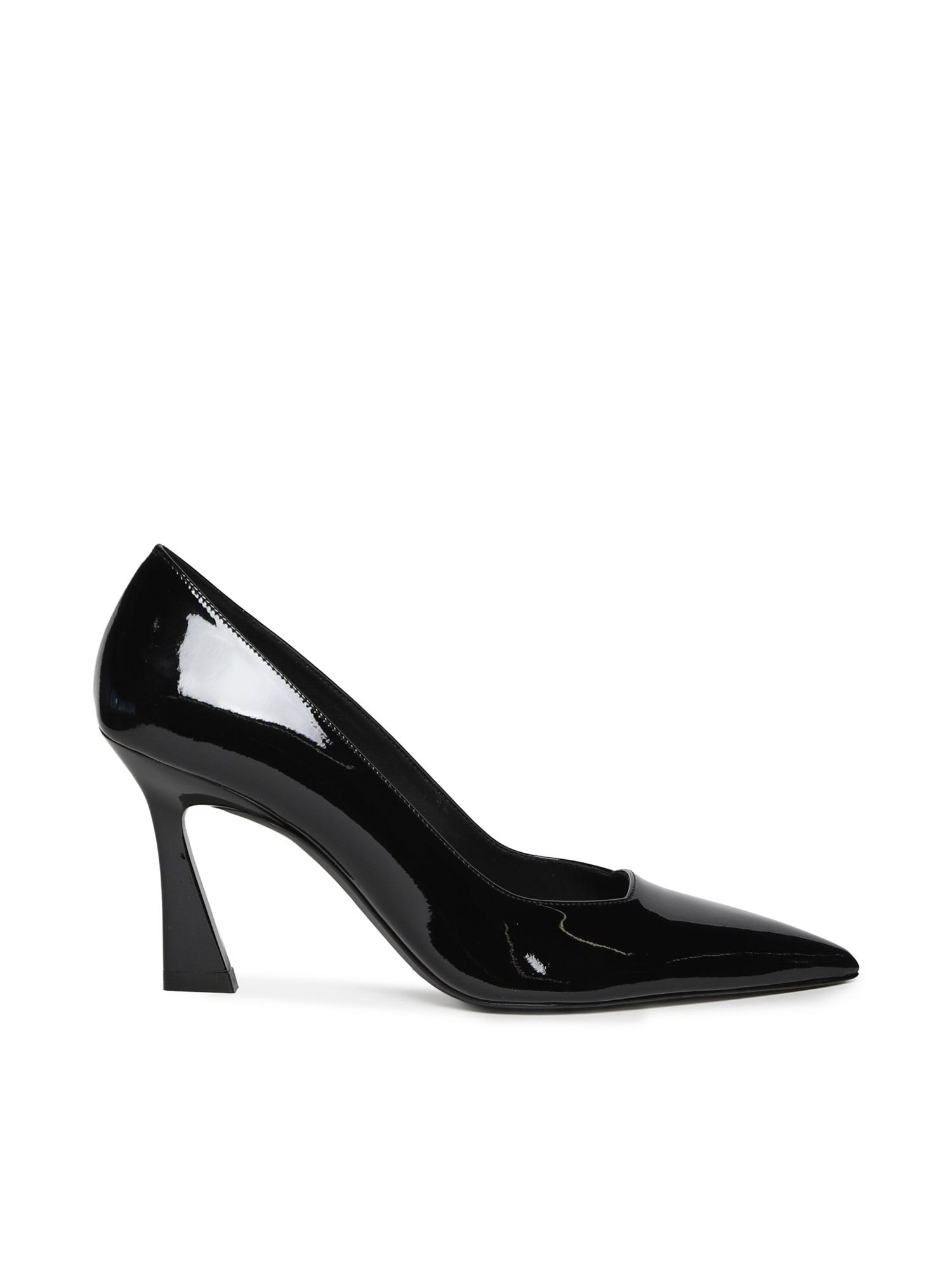 stuart weitzman vinnie 85 patent leather pumps