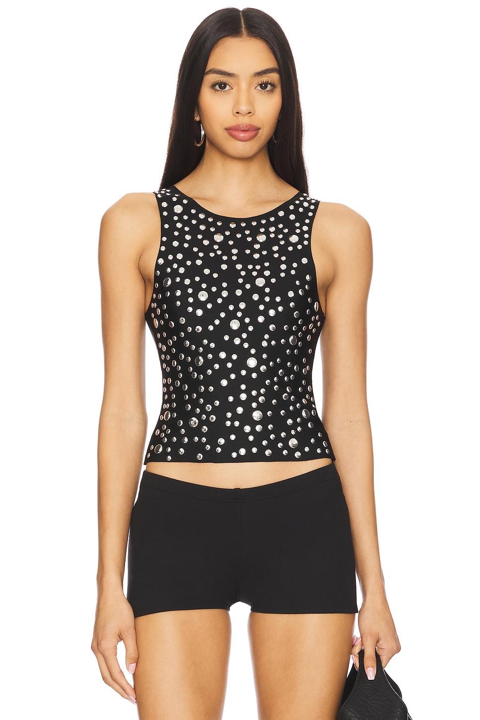 studded tank top