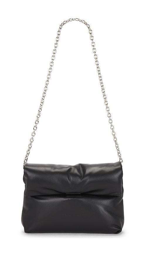 studio amelia cloud clutch in black.