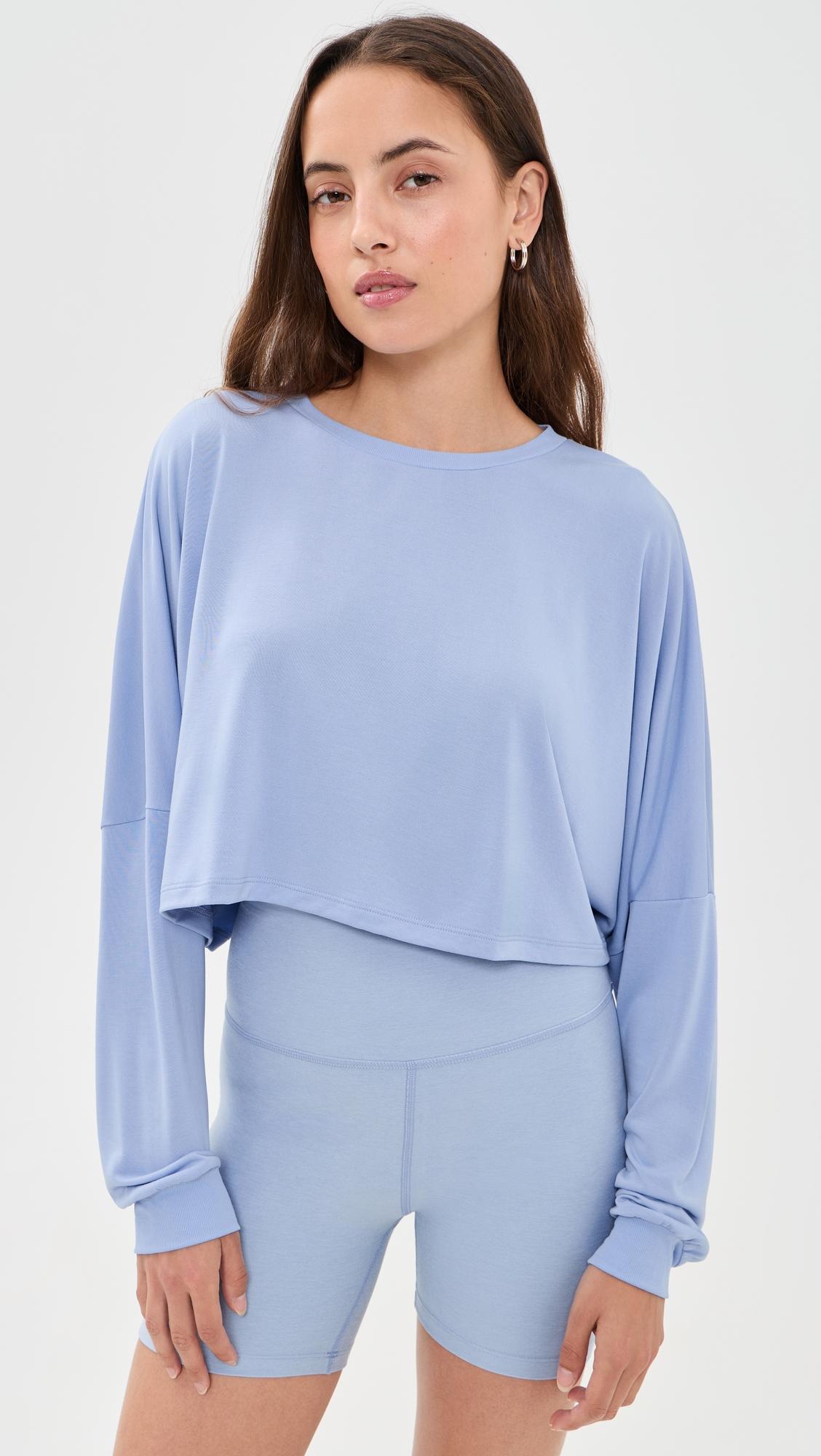 studio luxe cropped tee