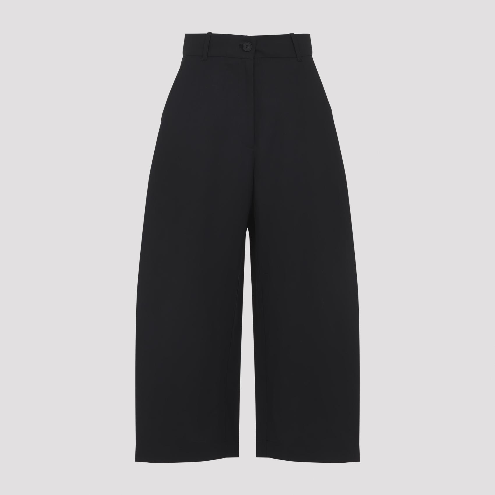 studio nicholson chalco pants black cotton - women