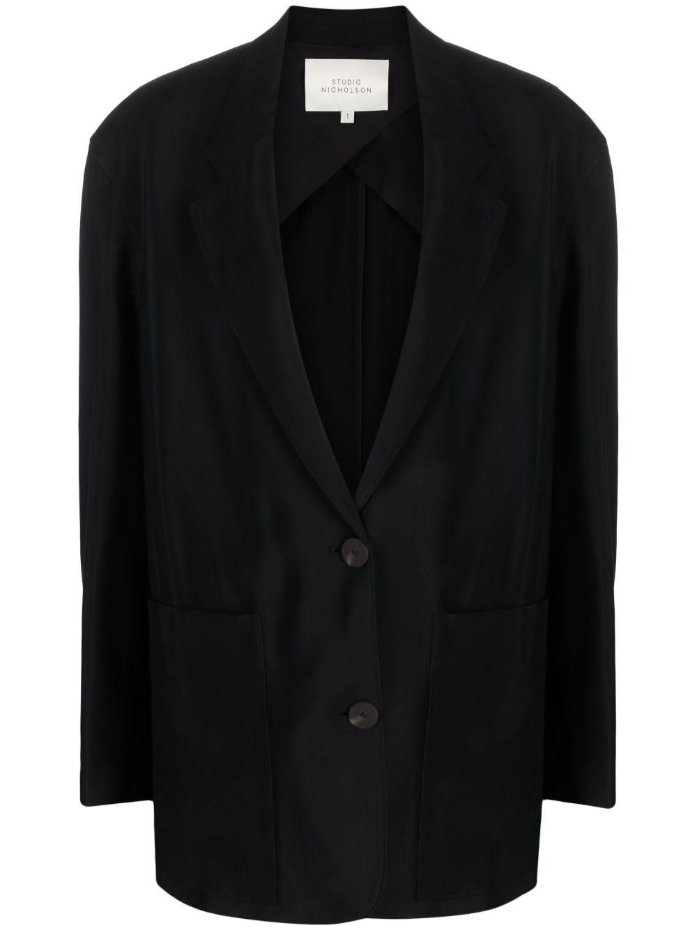 studio nicholson cotton blend jacket