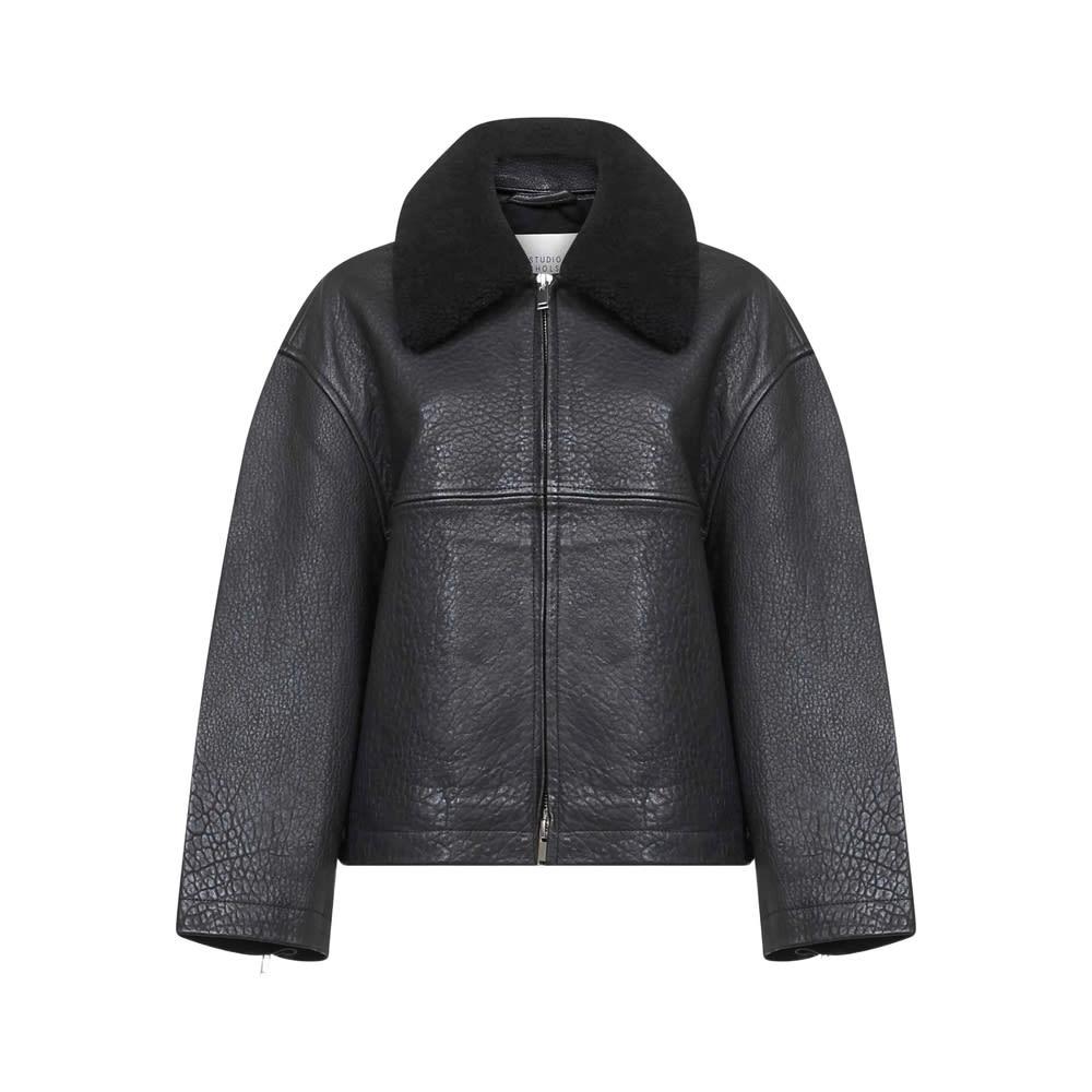 studio nicholson leather jacket