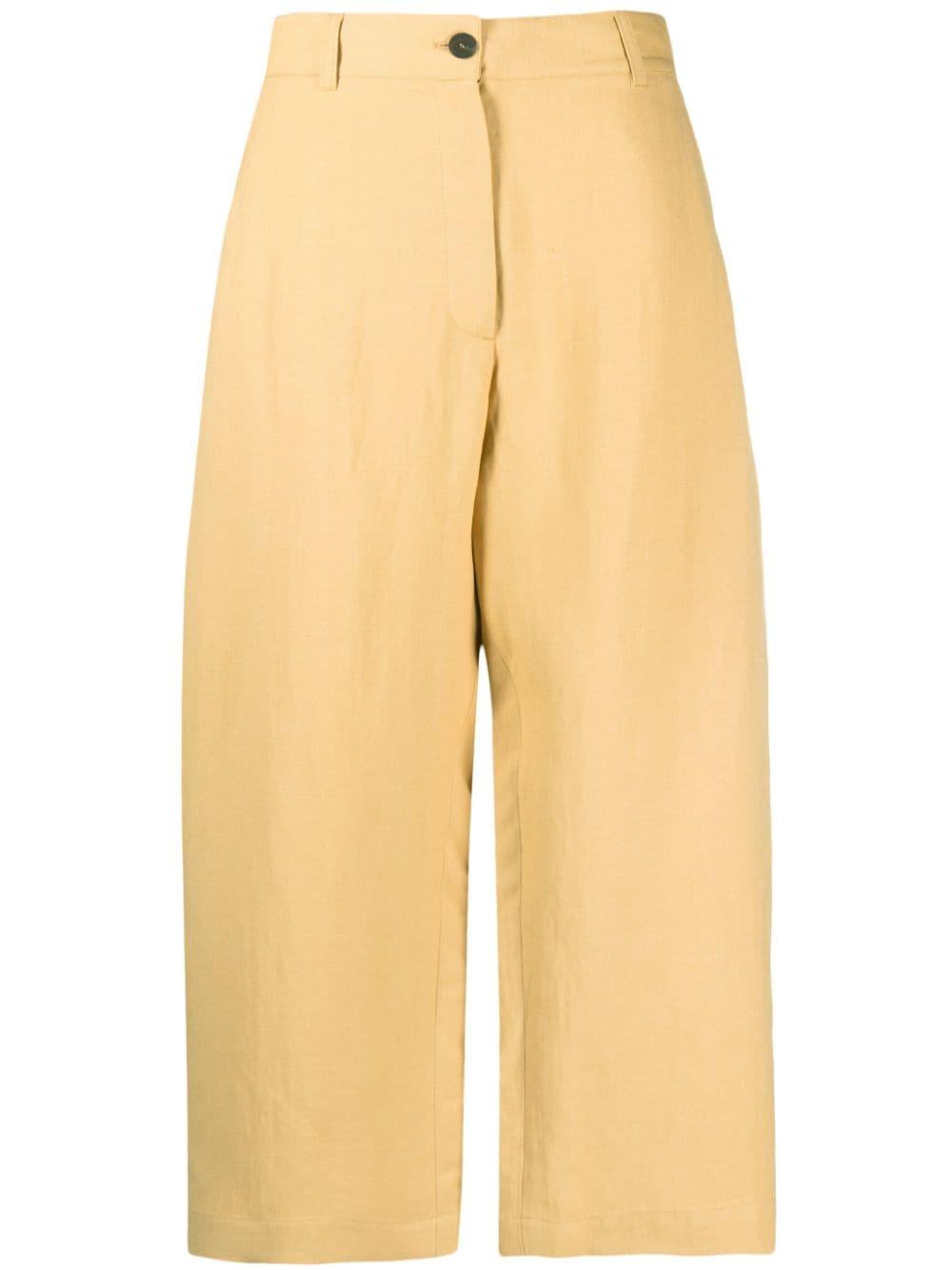 studio nicholson pre trousers beige cotton - women