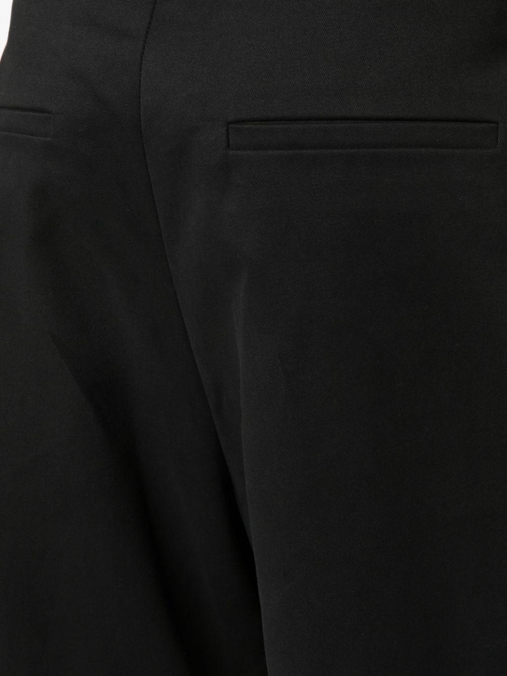 studio nicholson trousers black cotton - women