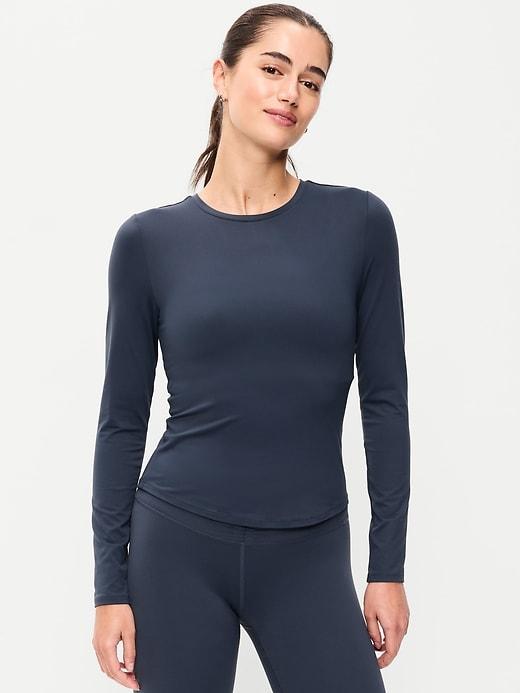studiosmooth long-sleeve base layer top