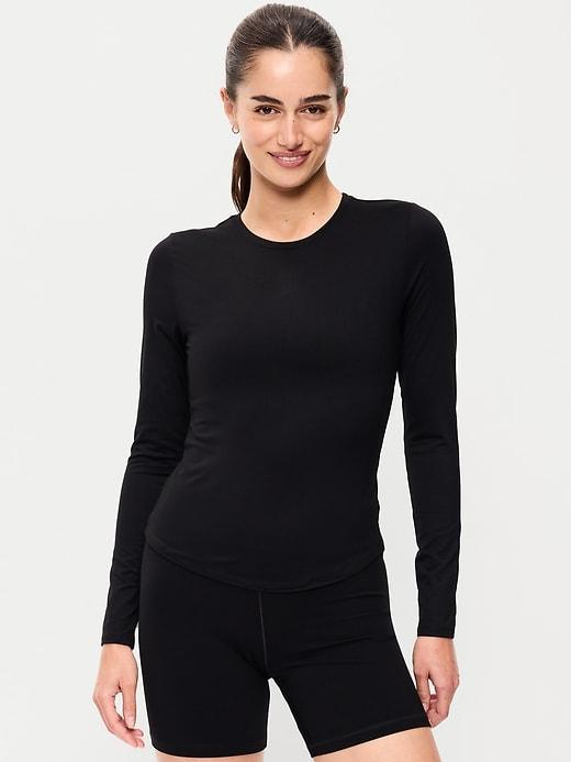 studiosmooth long-sleeve base layer top