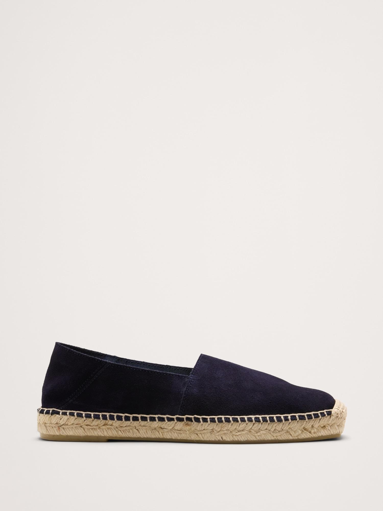 suede espadrille