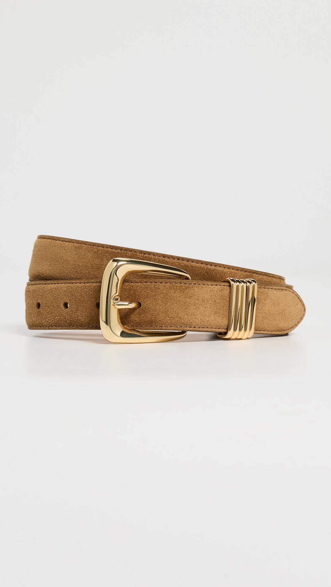 suede harness belt