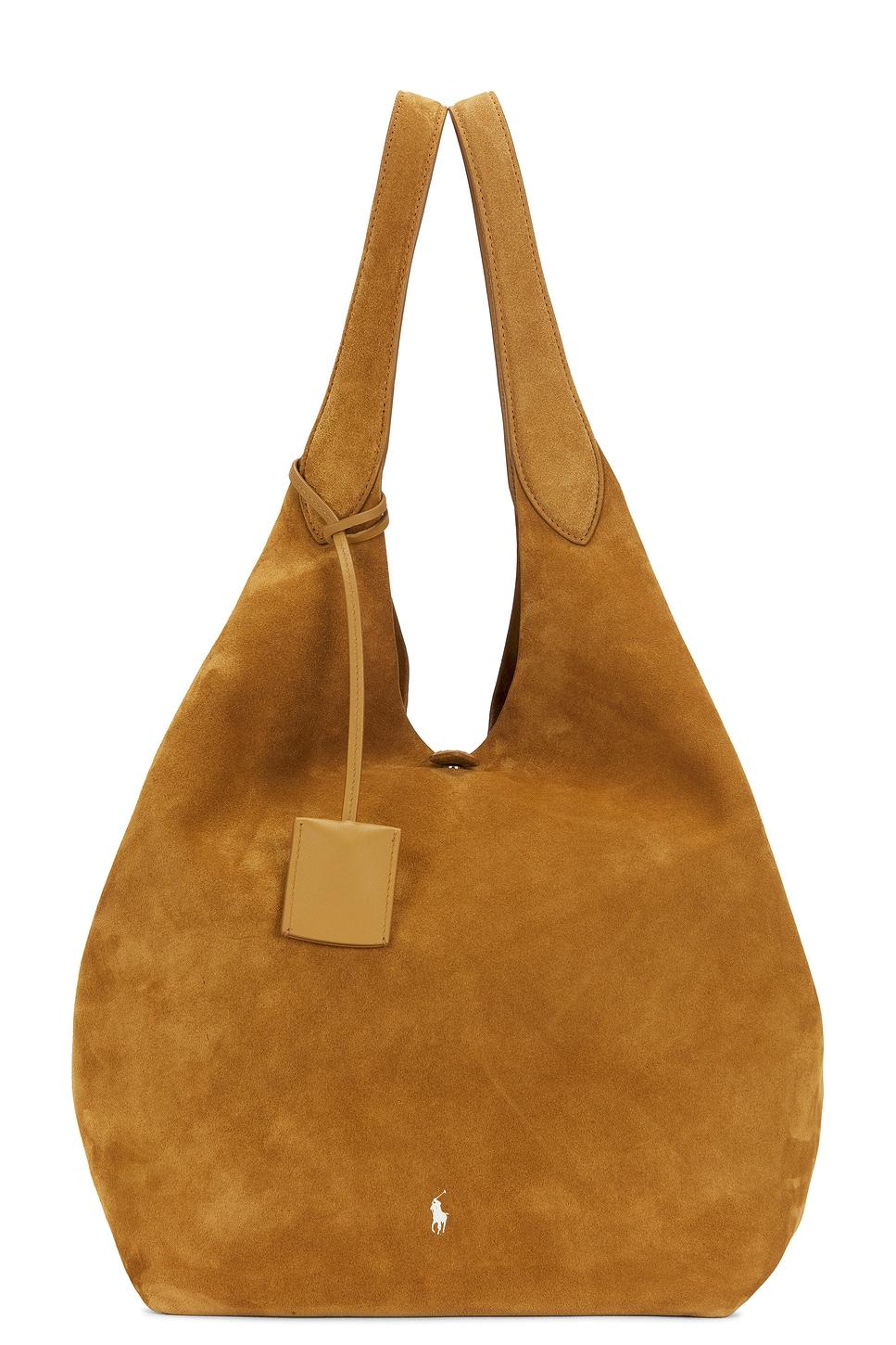 suede large tote
