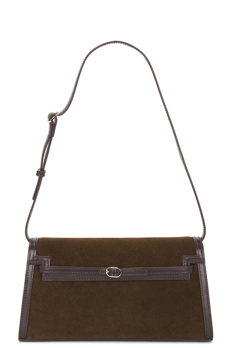 suede shoulder bag