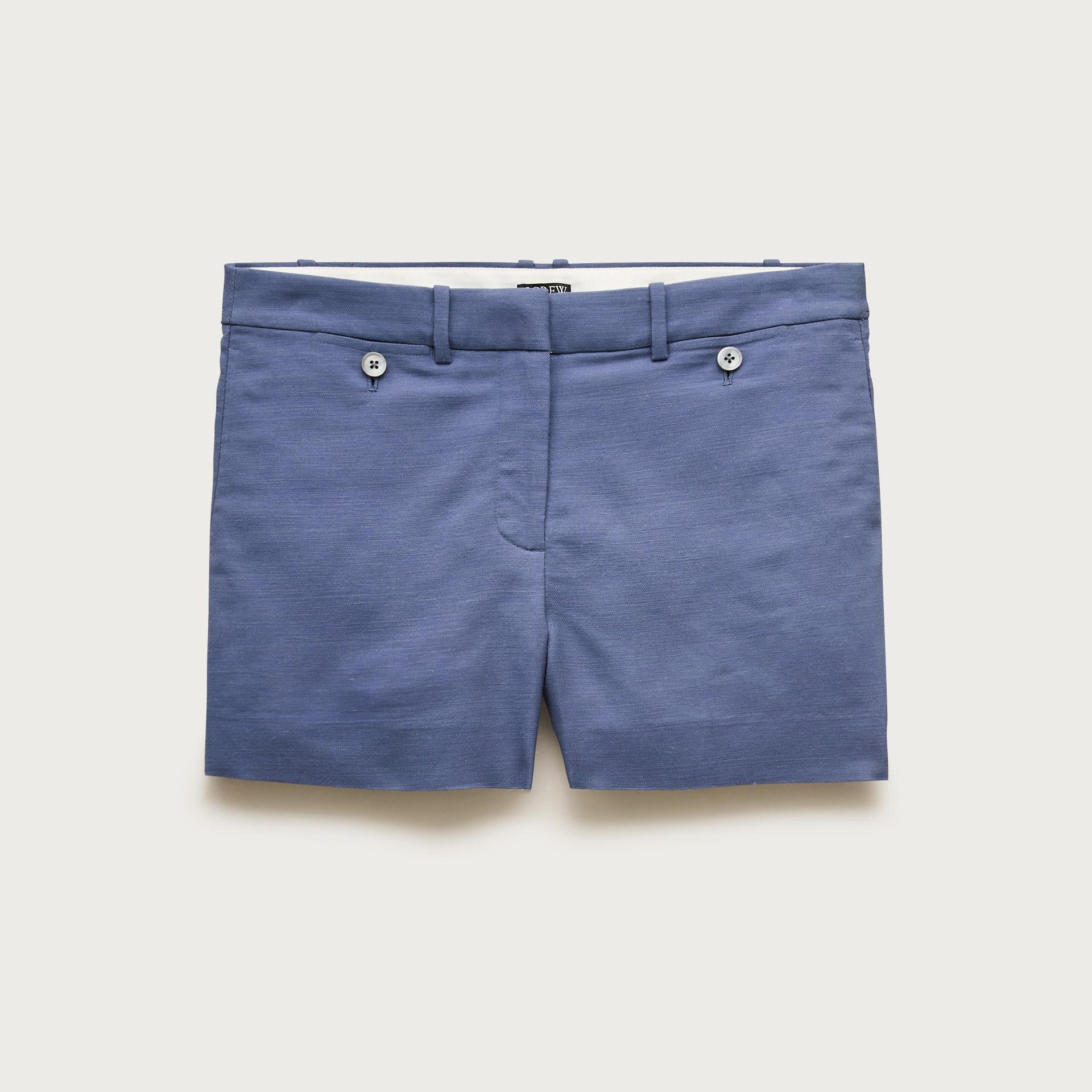 suit short in gramercy linen blend
