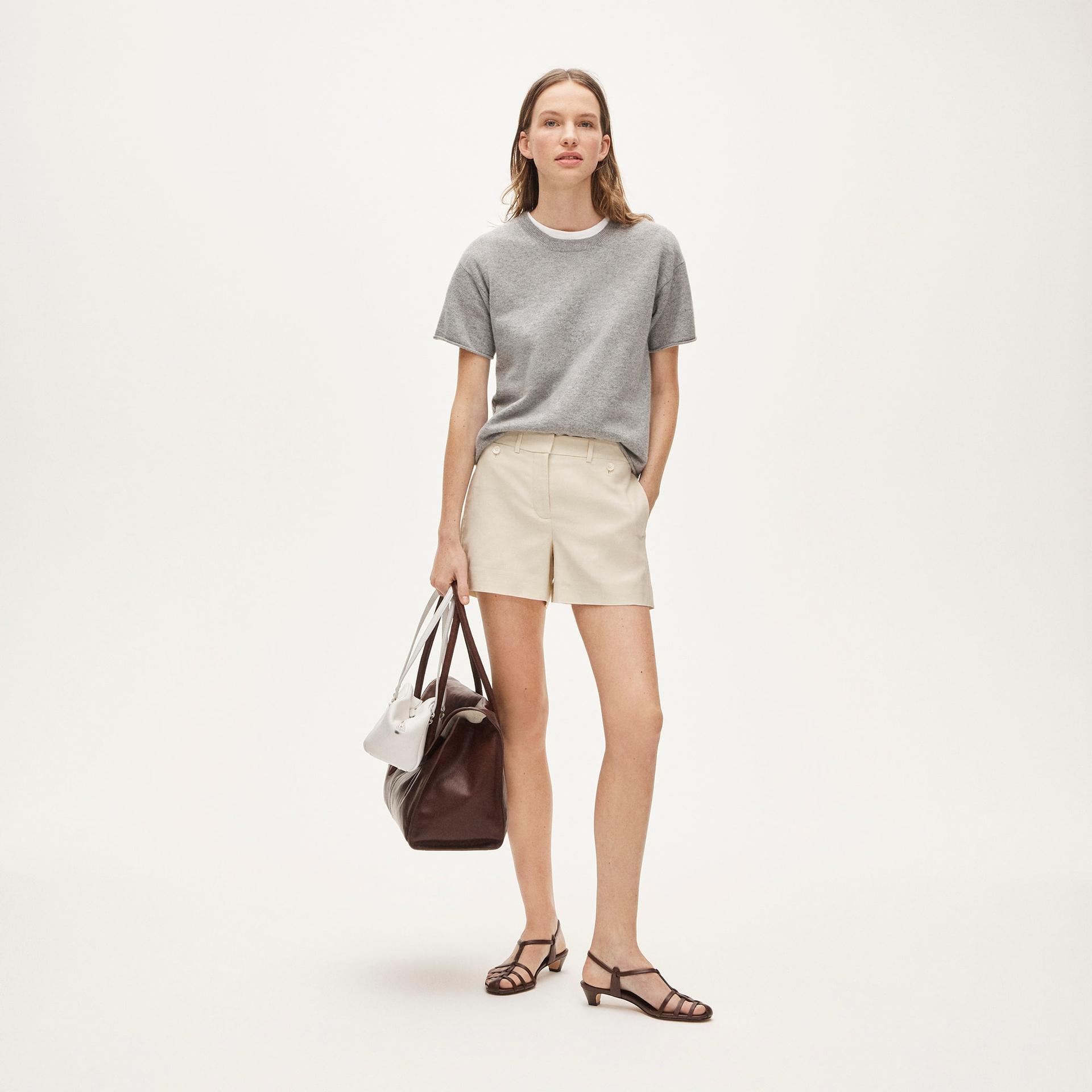 suit short in gramercy linen blend
