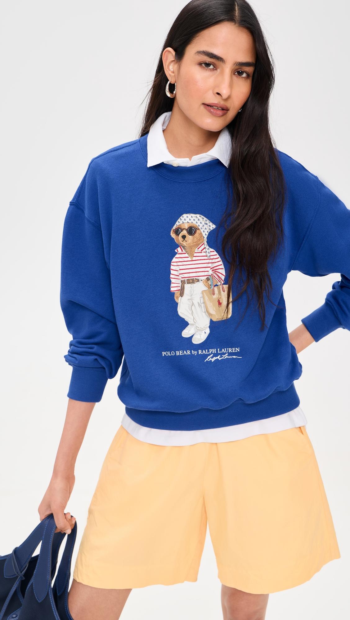 summer bear sweatshirt