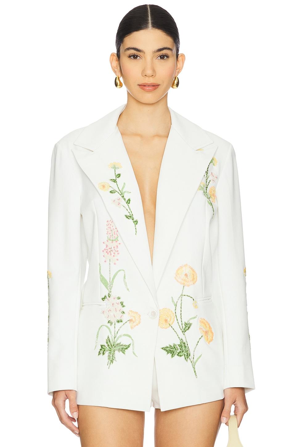 summer bloom embellished jacket