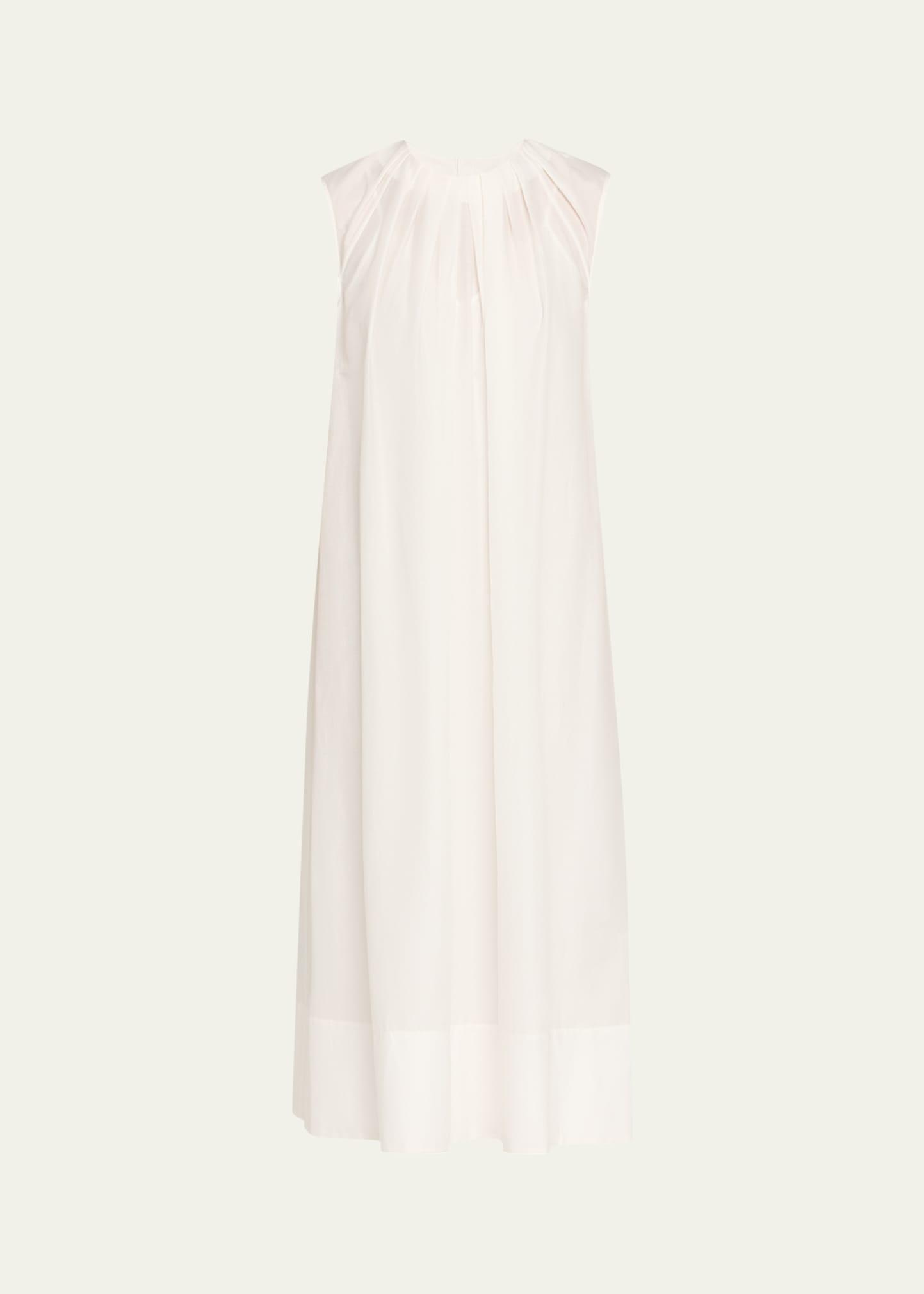 summer cotton-silk gown