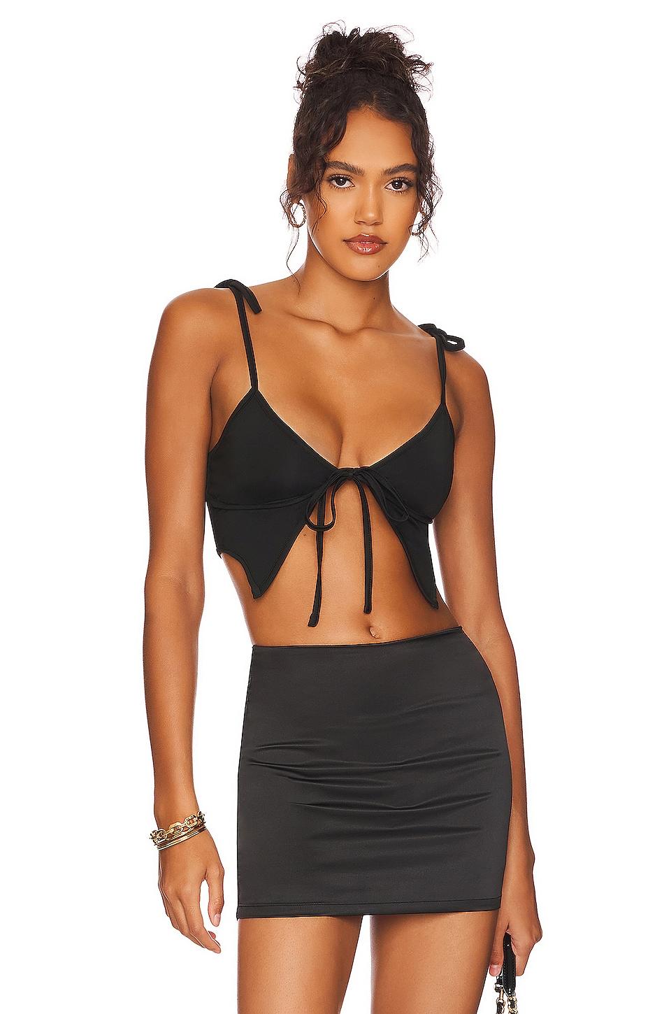 summer tie front top