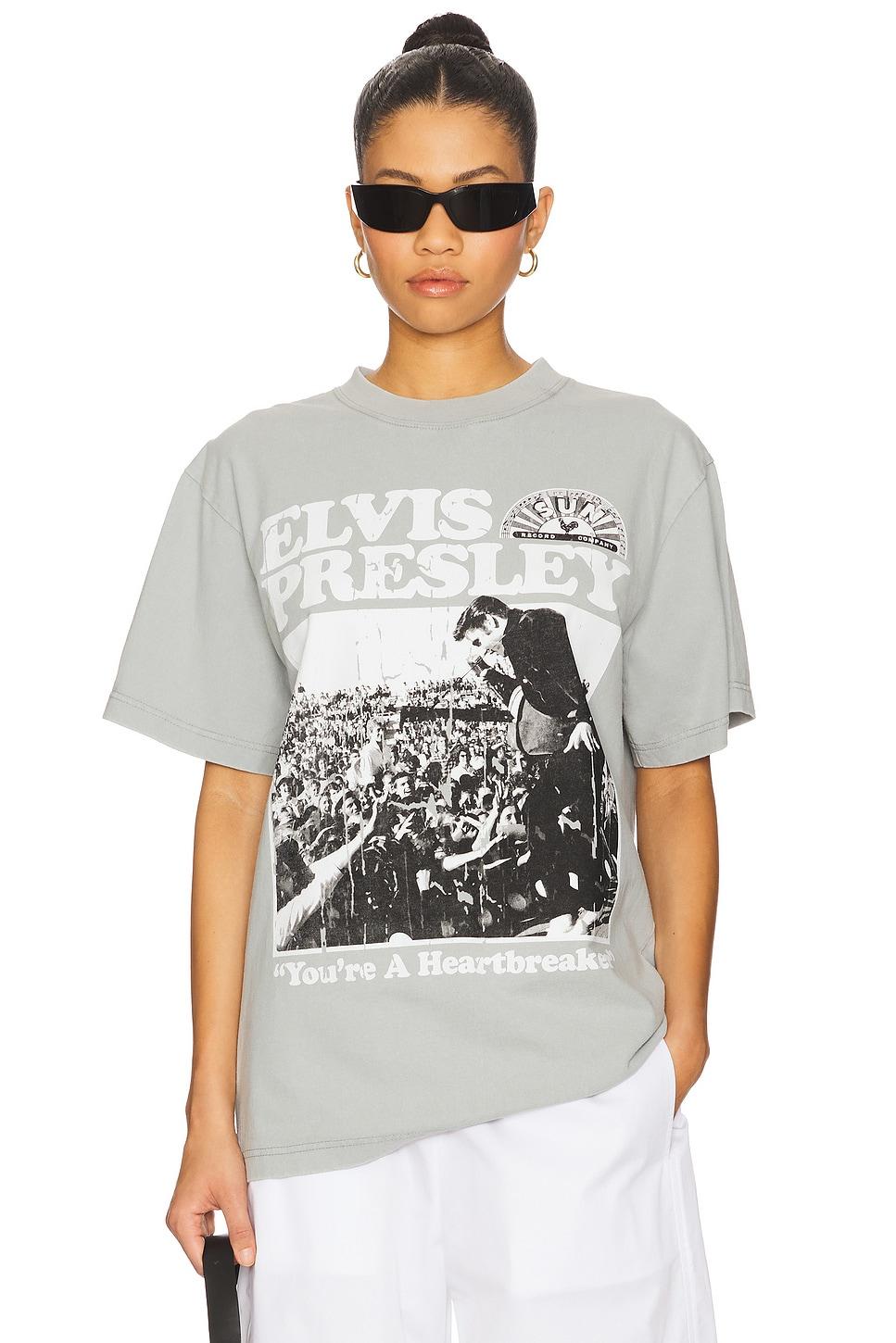 sun records x elvis heartbreaker boxy tee