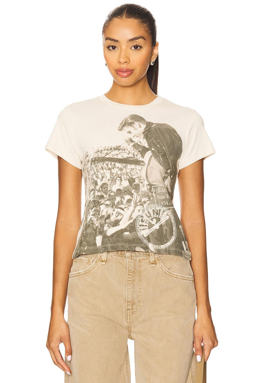 sun records x elvis in concert vintage tee