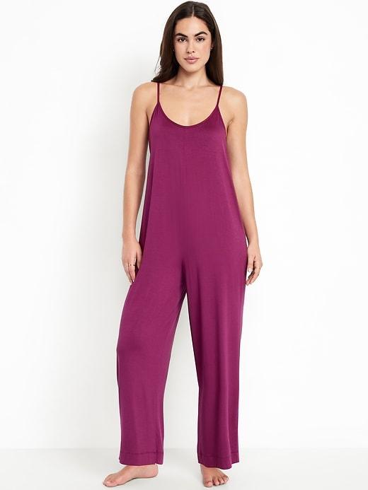 sunday sleep knit jersey jumpsuit