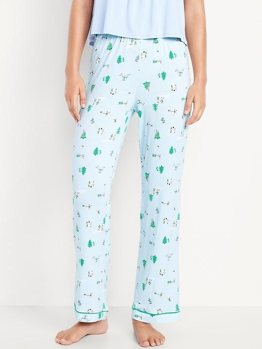 sunday sleep knit jersey pant