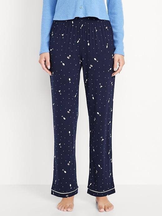 sunday sleep knit jersey pant