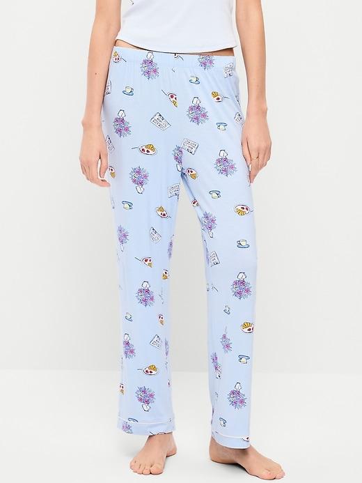 sunday sleep knit jersey pant