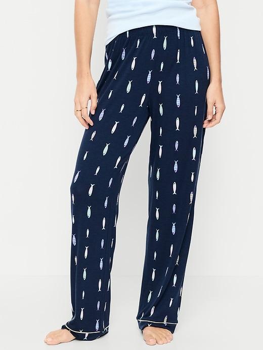 sunday sleep knit jersey pant