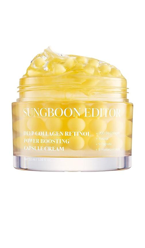 sungboon editor deep collagen retinol power boosting capsule cream in beauty: na.