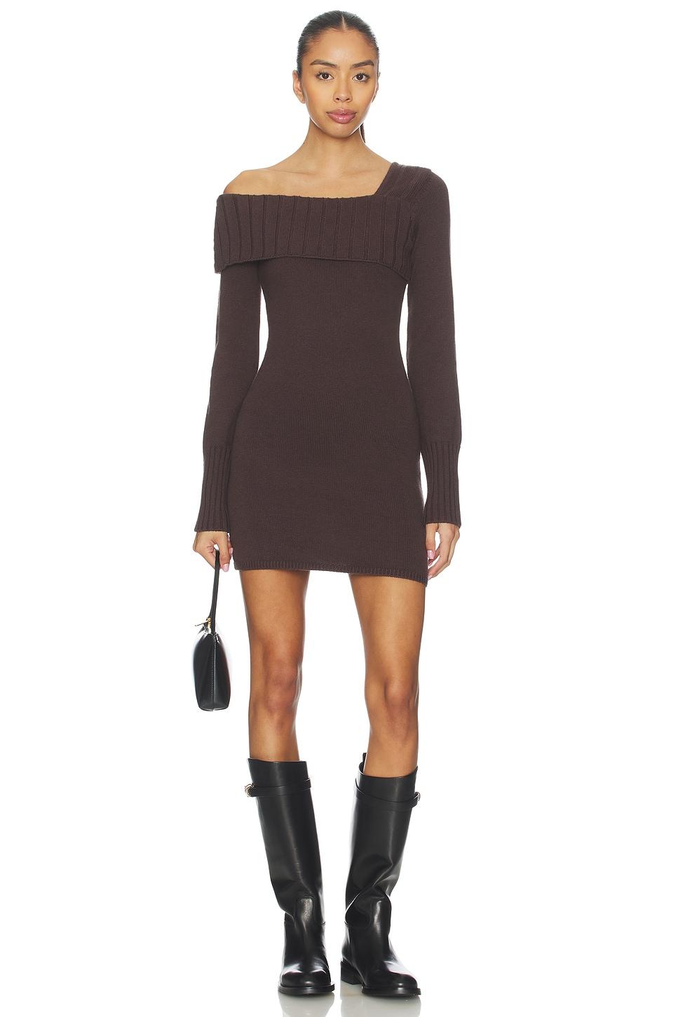 sunna off the shoulder mini dress