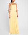 sunniva strapless drop-waist dress